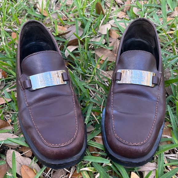 Gucci GG Leather Loafers - Picture 2 of 9